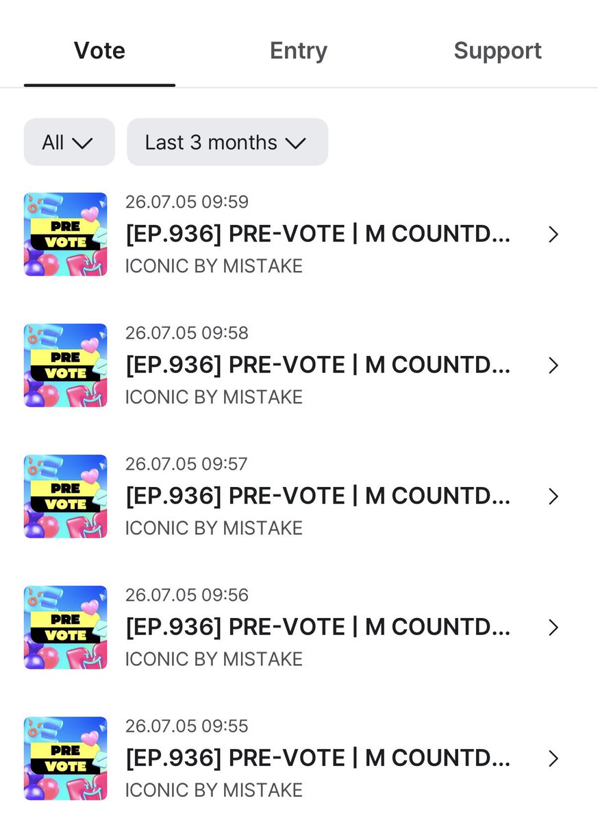 fimloops's tweet photo. 🗳️ DAY 2 of MNET M Countdown Pre-voting!

please cast your 5x votes now and drop proofs‼️

current progress: 7.6% 

🚨THIS MIGHT BE OUR LAST CHANCE FOR IBM WIN🚨 https://t.co/ISEiUxleD7