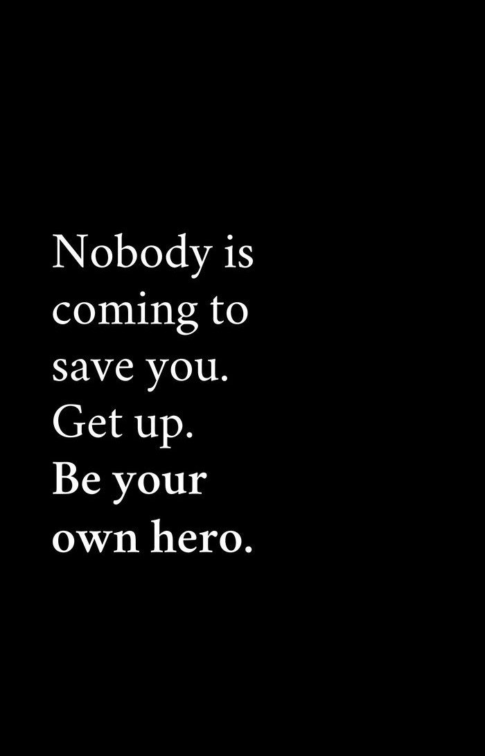 Save_A_Man's tweet photo. Your life is 100% your responsibility. https://t.co/h3e6wXRFFE