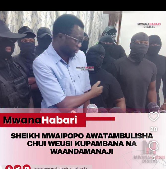chapanombombwi's tweet photo. Wakuu, nawaomba tu msihusishe Uislamu na hawa vibaka.

Dini yetu ni safi na haiungi mkono kabisa uharamu wa aina yoyote. 🙏🏽 https://t.co/Gy2UuORNQs