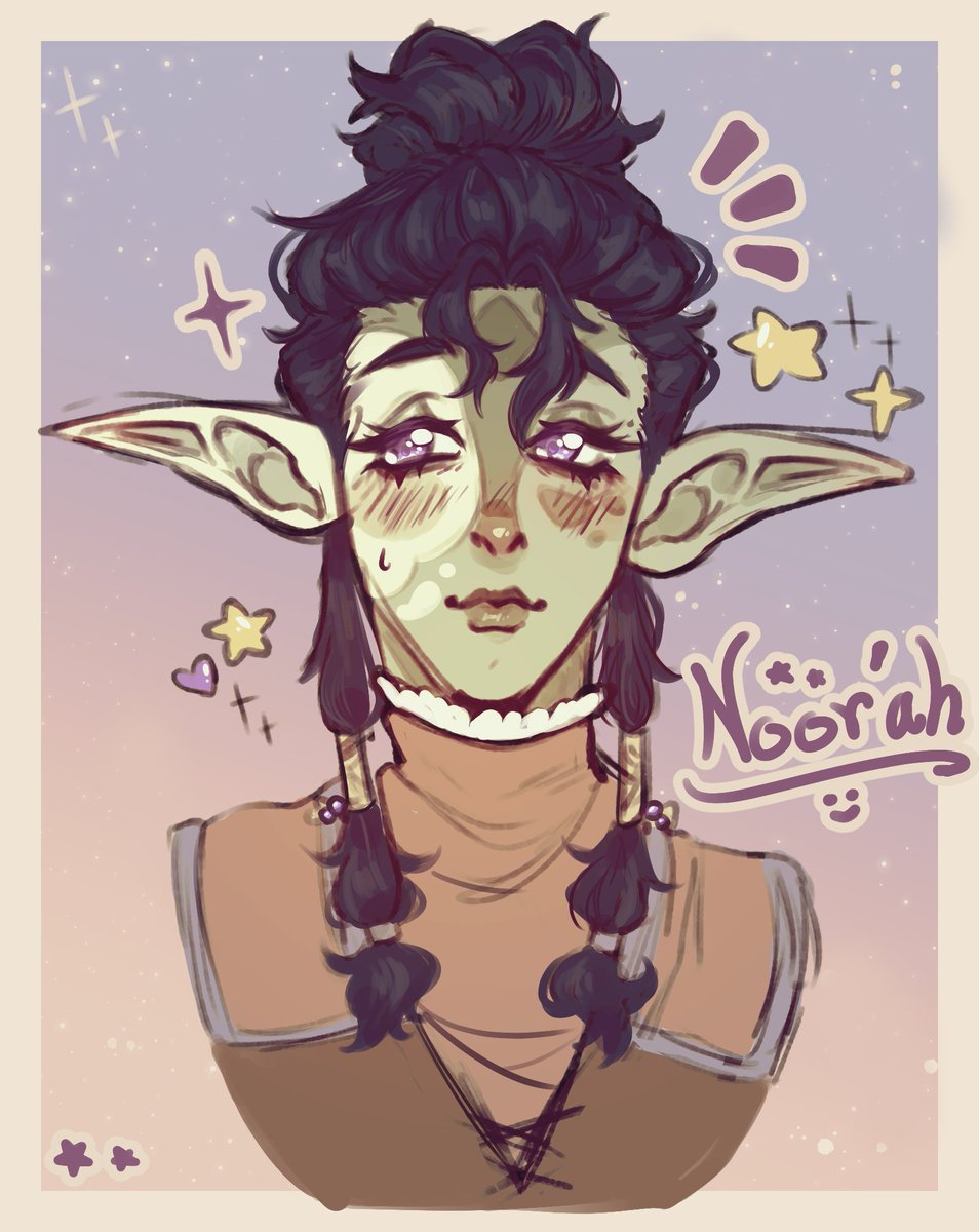 alittlefarceur's tweet photo. a curious girl |✨
-
attack on my friend for artfight, featuring their character from our DND campaign together. i love her v much.

#artfight2026ㅤ #artfightㅤ #dnd https://t.co/iITpVm7zJS