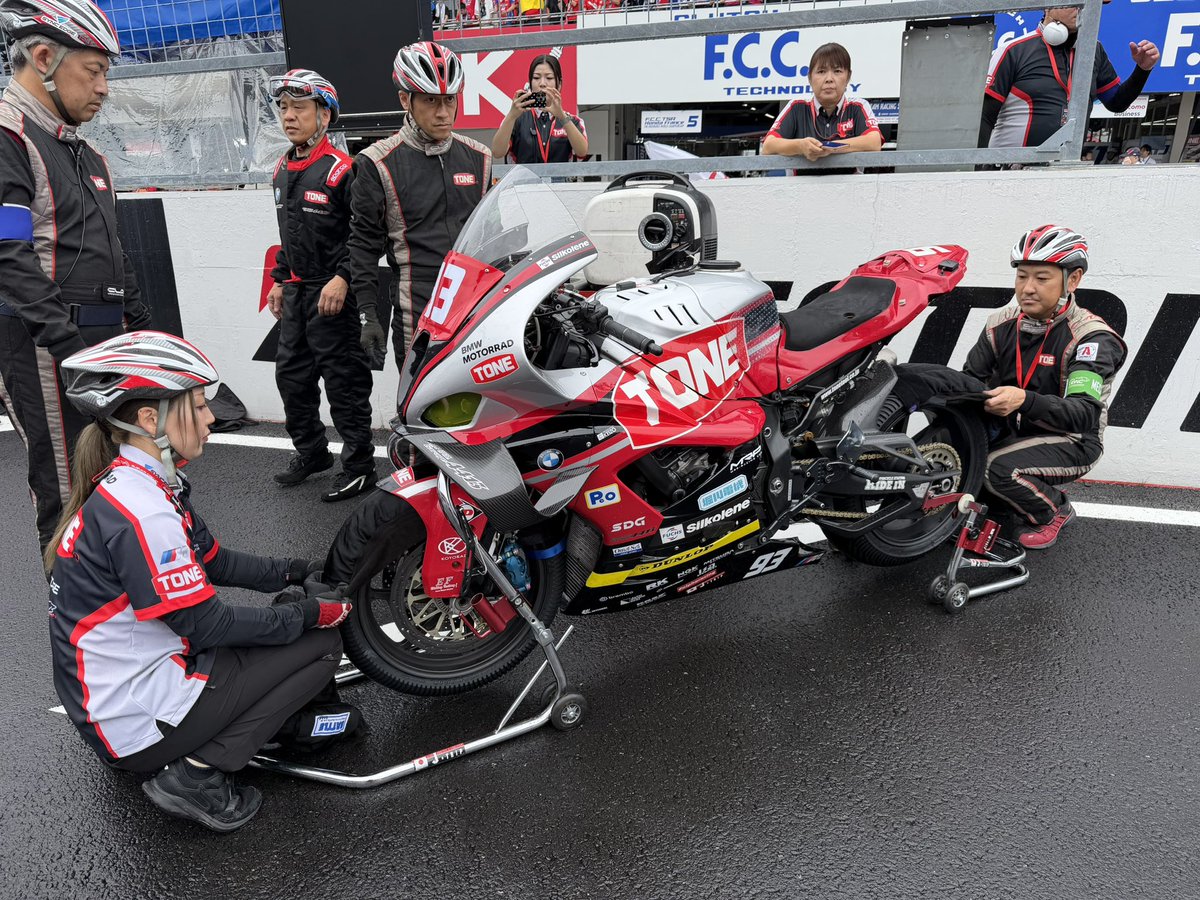 グリッドついたよ #鈴鹿8耐