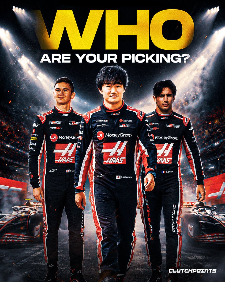RacingOnCP's tweet photo. According to FOX Sports, Haas could be headed for a major driver change.

Esteban Ocon's seat is reportedly under pressure, with Yuki Tsunoda, Rafael Câmara, and Leonardo Fornaroli all in contention.

Which driver do you want to see in that seat next season? https://t.co/IAYibz8fJd