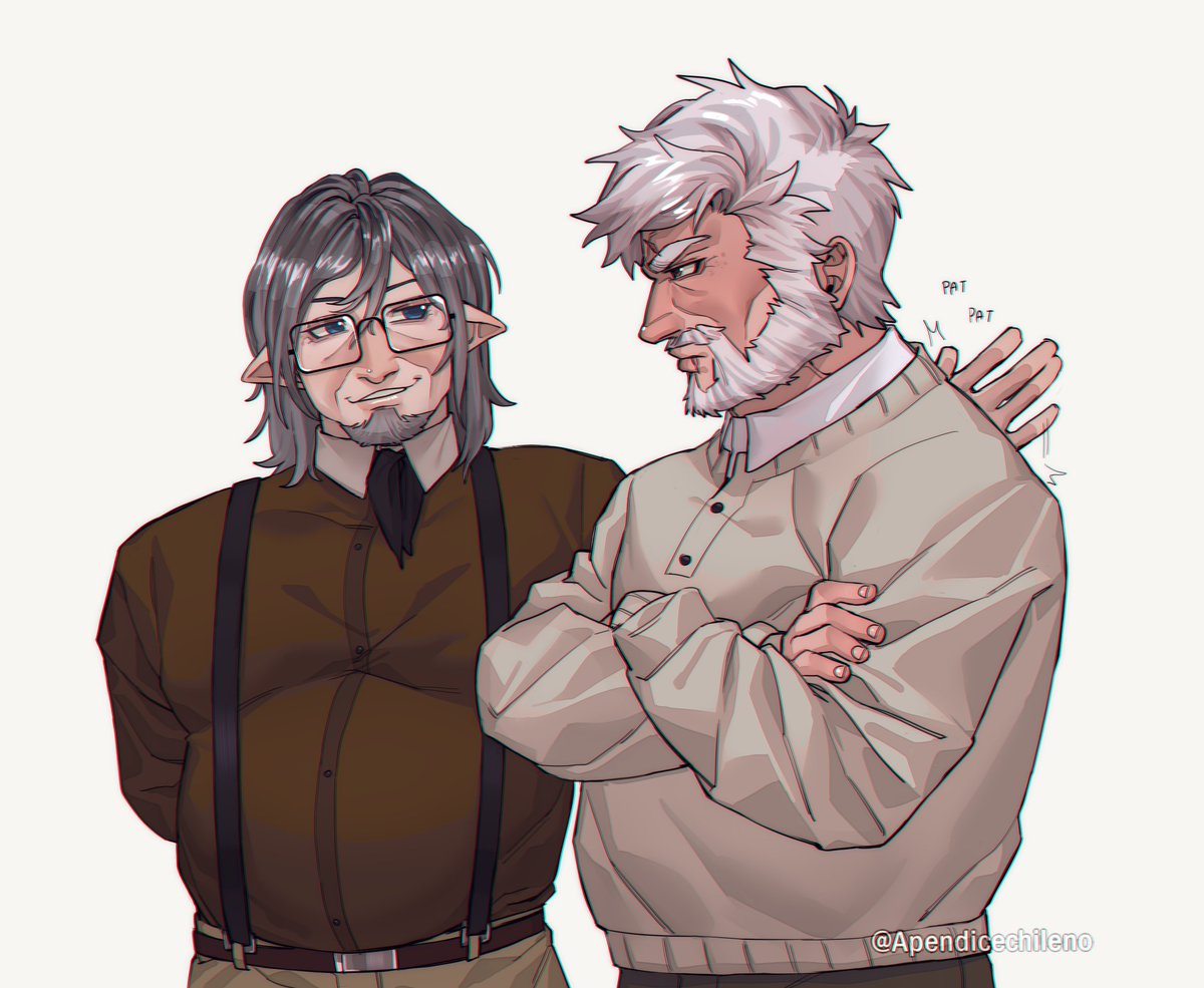 apendicechileno's tweet photo. Llegando tarde a la fiesta del old man yaoi #qsmp2 #ewroonfanart #roierfanart https://t.co/8K7Jr6m6aK