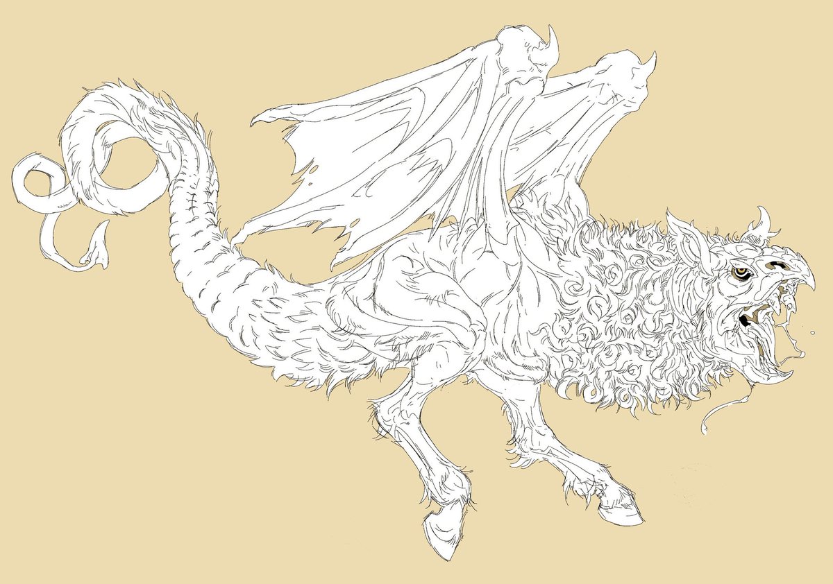 Srutisss's tweet photo. Warm up doodles of some friends turned into dragons (last one is me) https://t.co/nQ9GkL6bEq