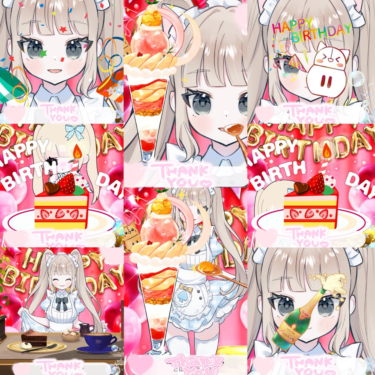 S_Alicezzz's tweet photo. お誕生日配信ありがとうございました💭
みんなにとっては何気ない日だけどとっても大切な日🎂
たくさんお祝いしてくれてありがとう՞⸝⸝•̀⩊•́⸝⸝՞❤️
（スクショ取り切れてないのもあります😭どれも宝物です😭ありがとう😭） https://t.co/9wfapLEHaj