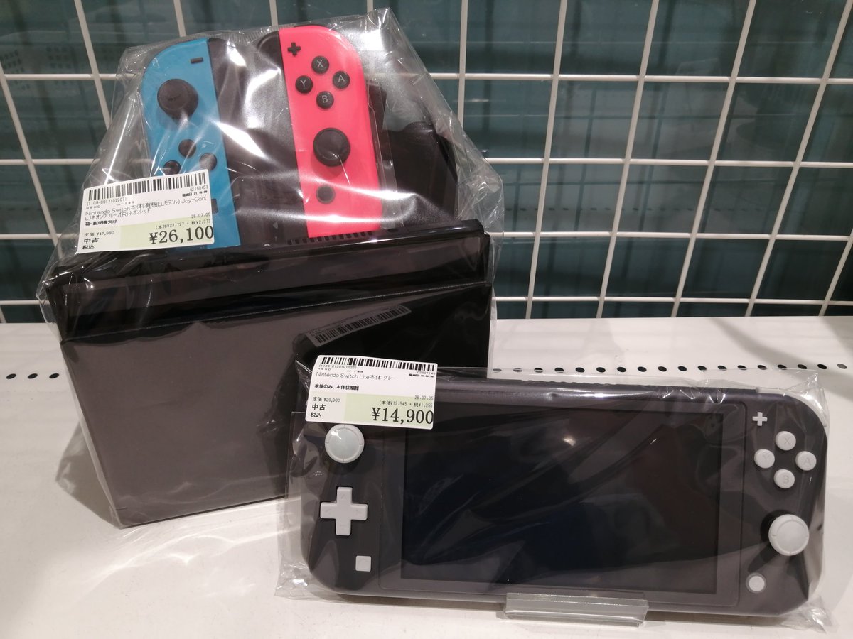 NintendoSwitch本体、SwitchLite本体各種入荷いたしました！ ご来店