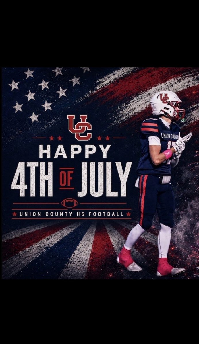 UCPatriotsFB's tweet photo. Happy 4th of July! 🇺🇸

#GoPatriots https://t.co/X3FL4RBAVG