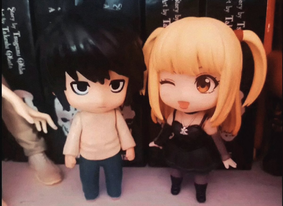 CORPSEDESSERT's tweet photo. I miss them #deathnote #lawmane #llawliet #misaamane #lawmisa #lxmisa #nendroid #deathnotelandmisa #日本語 #デスノート https://t.co/FYjyVoeJPA
