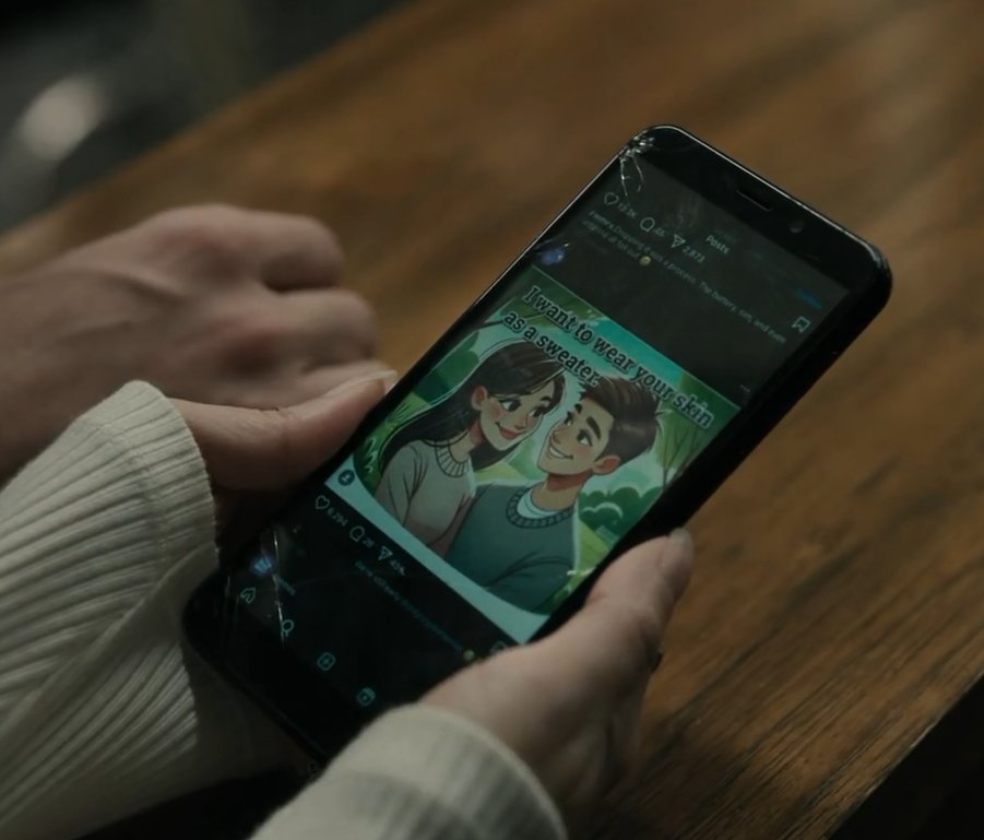 ranmiaou's tweet photo. watching obsession with my bf and this appears https://t.co/guS16imZi0