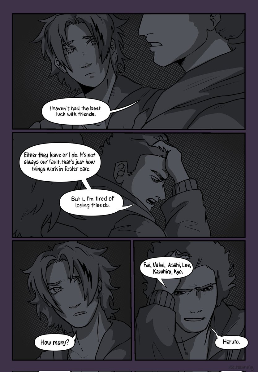 Cr0wning's tweet photo. Day 7: Free day
 
Enjoy this comic of a scene from the fanfic "Fundamental Theorem of Heroics" by @/NightowlRobin on ao3

One of my Fav Shinso fics!!! 

#shinkamiweek2026 #shinsohitoshi #denkikaminari #shinkami #mha https://t.co/0wrvjj3v03