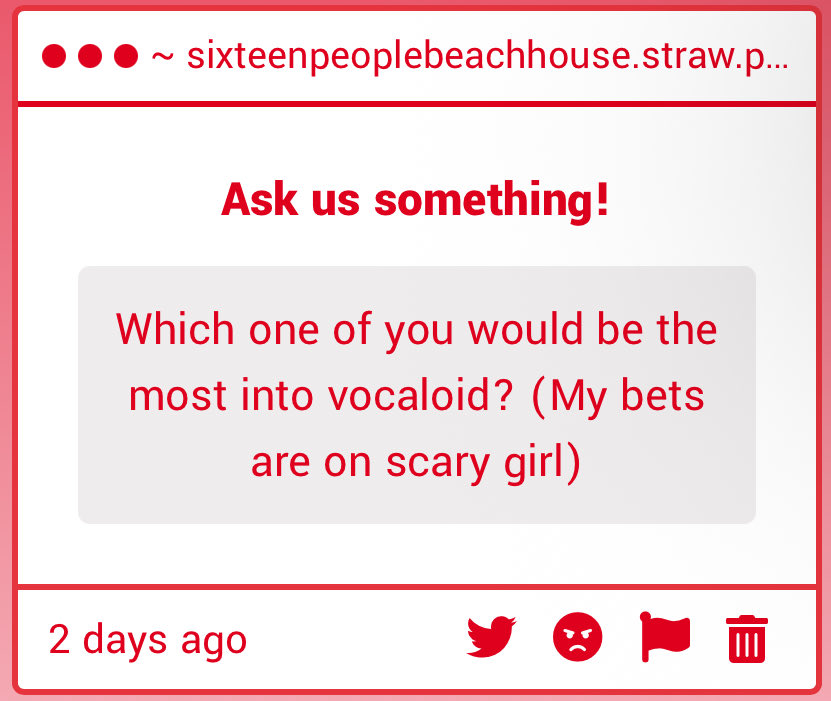 16PPLbeachhouse's tweet photo. “Pretty sure MK got merch somewhere.” - 💜

“I’m not the only person who knows what it is! I bet Damien’s nerd ass knows it too!” - 👾

“…Did you just imply yourself a nerd.” - 🧪 https://t.co/8MwGQcjxmN