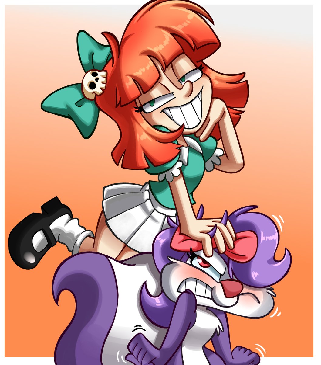 Eriko5090's tweet photo. Elmyra duff siempre fue superior a fifi la fume pero fifi esta sobrevalorada por los furros del fandom v: (opinion personal)... (Fanart que hice hace tiempo xd) #tinytoons #elmyra https://t.co/IQsX0pIR39