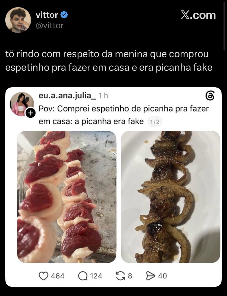 DLimally's tweet photo. @vittor To morrendo de rir com o cara que riu da desgraça da mina la do espeto fake https://t.co/ebplVisbXH