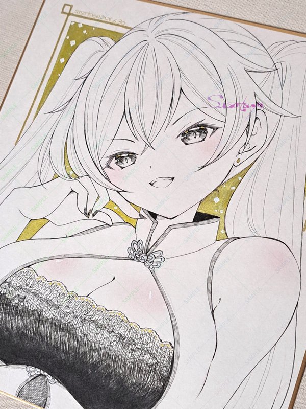 「BOOTHに岐阜の日本酒イラスト展画集ほか色々追加しました。7/12頃までにお迎」|ささつゆ🦊5/5【COMITIA144】H28b📚5/6【A40】参加のイラスト