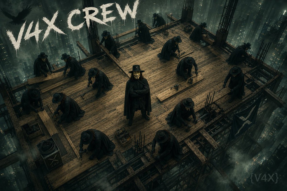V4xXrpl's tweet photo. Together, we build. Together, we rise.
The V4X CREW is hard at work building the floor.

Victory for XRP
                🛠️ https://t.co/gFoKw67asz