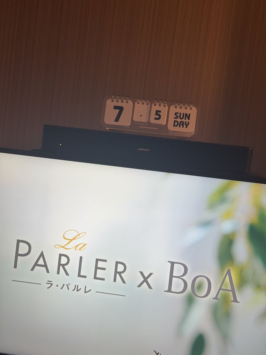 chi_000825's tweet photo. 録画した深夜番組みてたらBoAちゃん流れてきてびびった🥺 https://t.co/KezNCkeosx