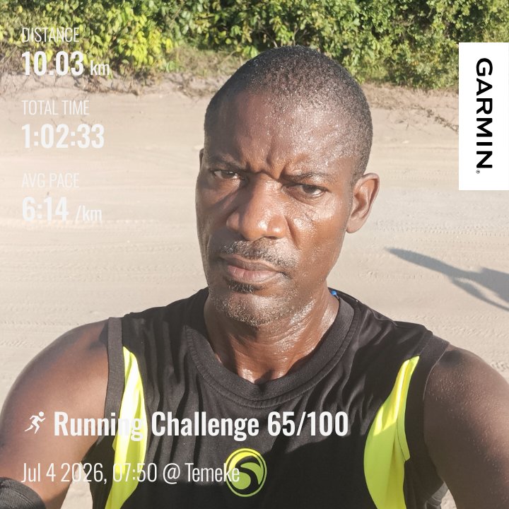 SKamugisha's tweet photo. Running Challenge. Day 65/100.
RSD 430.
@TOTRunners
#100daysofrunning
#fetchyourbody2026
#grateful
#sylvarunner https://t.co/Unc4a7l0Yn
