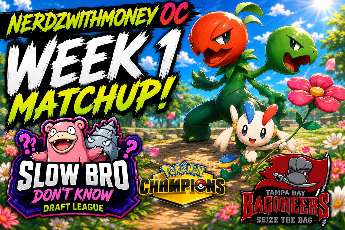 DRex_813's tweet photo. SLOWBRO DONT KNOW #POKEMON #CHAMPIONS #DRAFT #LEAGUE WK 1 #TampaBay Bagoneer... https://t.co/IVYoruoATH via @YouTube @NegdogOC  #twitch #youtube https://t.co/gHHK7sSwoa