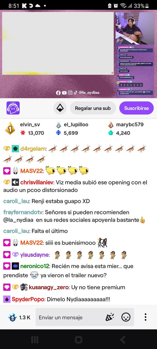 Frayfer1986's tweet photo. Hey gente de X SIGAN @NydiaDiaz271922  EN TWITCH Y MAS AUN SI ERES FAN DE #BLEACH https://t.co/c0XJ8kfGgh