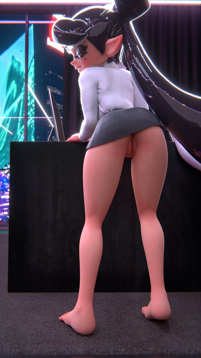 katArt3D's tweet photo. I think this is a bit better, don't you?

#Splatoon #Callie #NSFW https://t.co/ZVHC1k5FCv