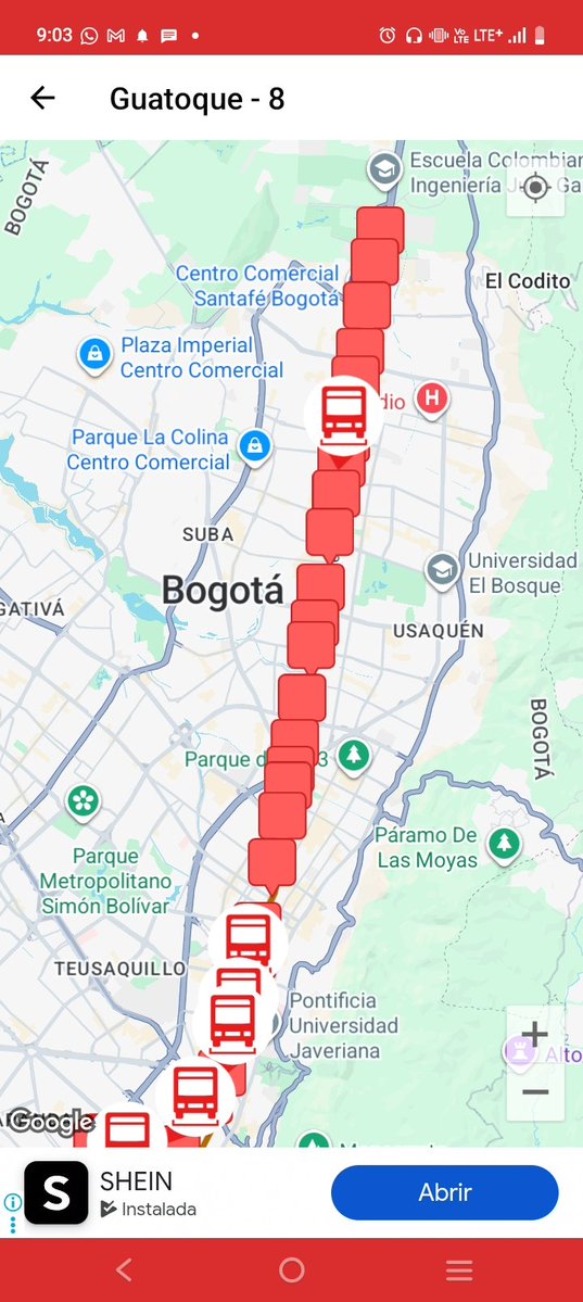 LL_CA_'s tweet photo. @TransMilenio  que está pasando con el 8 sentido guatoque en autonorte? https://t.co/pykKhu3jJ2