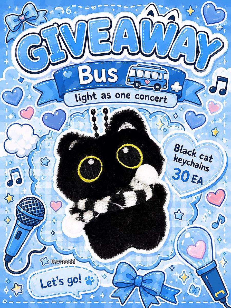 Heygoodd's tweet photo. ‧⁺◟꒰ pls kindly rt ꒱˚

Giveaway ꒰  #NEXnattakit ꒱

For #BUS_LIGHTASONE 🐈‍⬛♥️🌟

ꔛ Black cat keychains 
ꔛ Only 30 EA

date ⟢ 24 July 2026
location ⟢ Impact Arena
time ⟢ tba

𐙚 rt &amp; show this tweet https://t.co/BZr3frOAwg