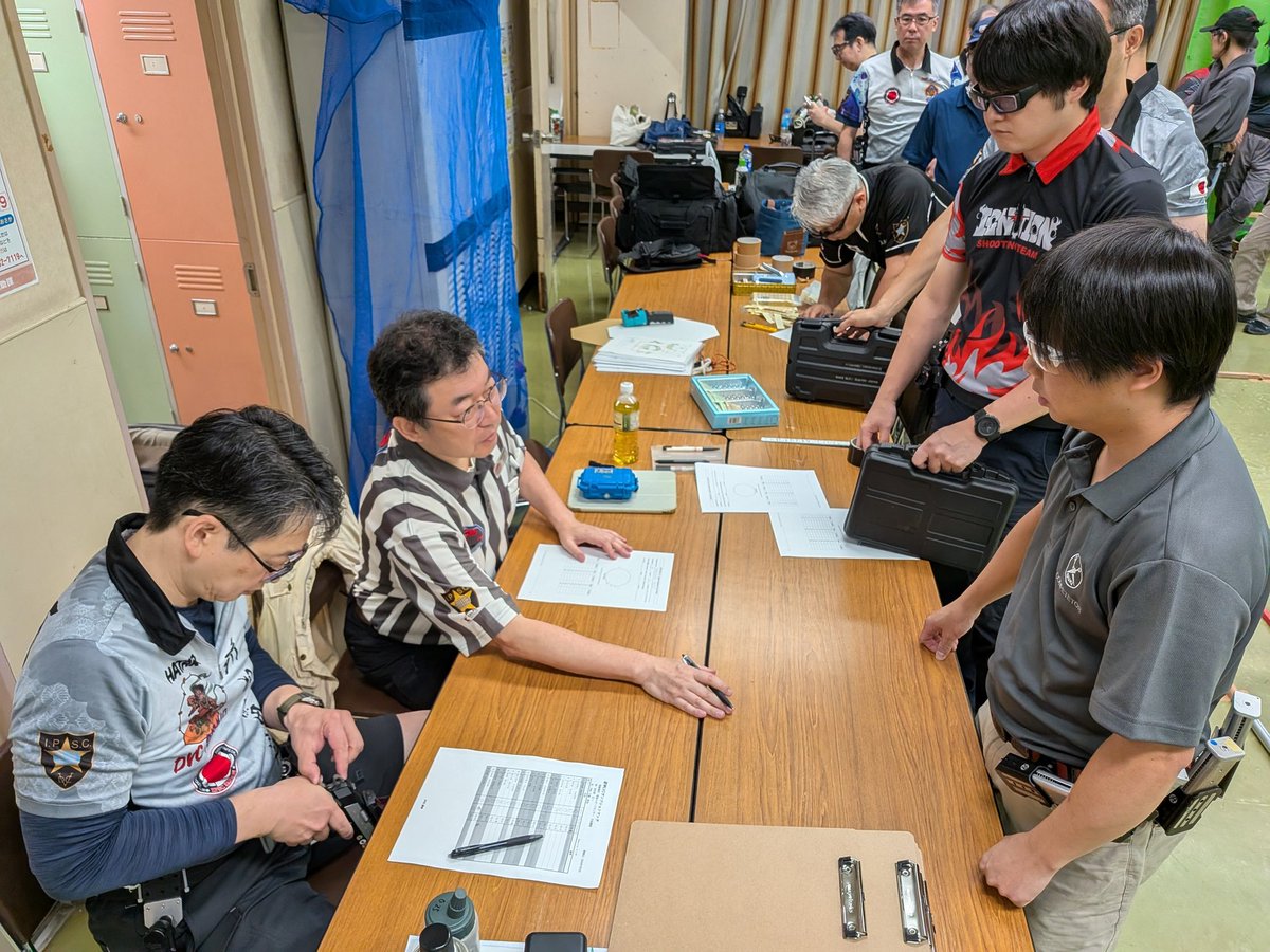 MHdkll's tweet photo. #IPSC　#ActionAir　#DVC雷神
サンクションマッチなんで、イクイクップメント　チェックもやってます https://t.co/1M9UVvnXyr