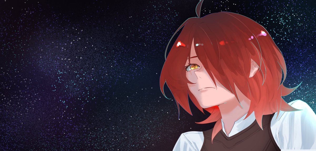 Yoakenami's tweet photo. Drawing my OC as a Wallpaper, btw her name is Elioka :) #OCㅤㅤ #artㅤㅤㅤㅤ https://t.co/8eSpaQG8Ae