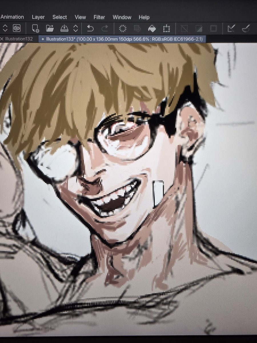 Triyaann's tweet photo. Cutie guy ! ❤️ 

#killingstalking #ohsangwoo #sangwoo #killingstalkingfanart https://t.co/zFMcexbavb
