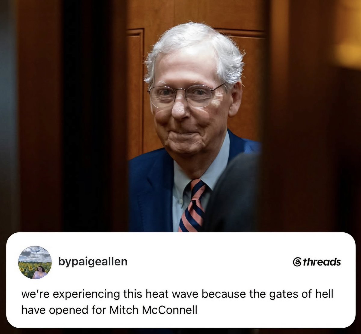 Comic_Book_Ivan's tweet photo. An amusing pic &amp; comment combo that I saw online today.

With no proof of life for over 3 weeks now, I'm speculating he's on life support, and they're trying to keep it quiet to prevent Kentucky's Democratic governor from being able to appoint a temporary replacement. https://t.co/m0TLGZ89as