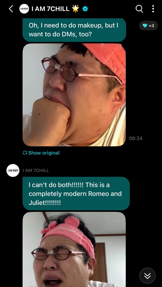 aiurskiest's tweet photo. Hyunsuk mulai ketagihan wv dm kek jihoon njir lucu banget😭😭😭 https://t.co/mNxFGgTm67
