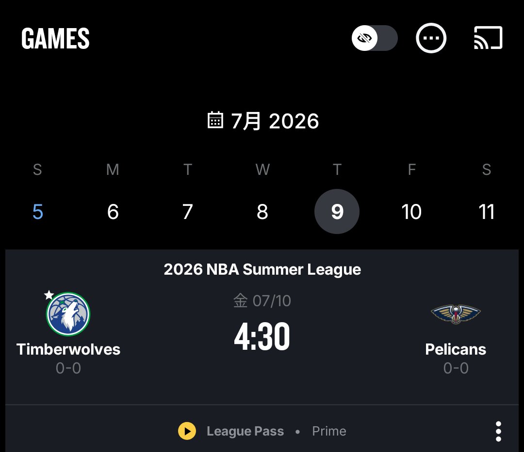 TwolvesJP's tweet photo. ウルブズのサマーリーグは10日金曜日の4時半からスタート！ https://t.co/UALGLJdE8h