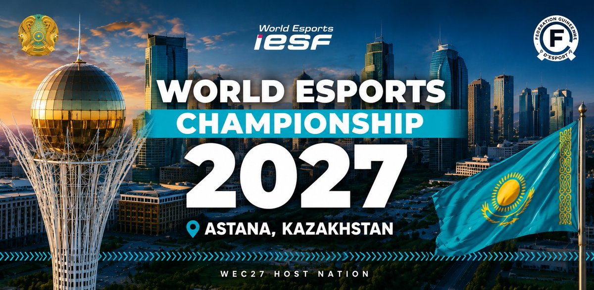 fegesport's tweet photo. Championnat mondial d'esports 2027  !!!! https://t.co/IClv3ypVcC