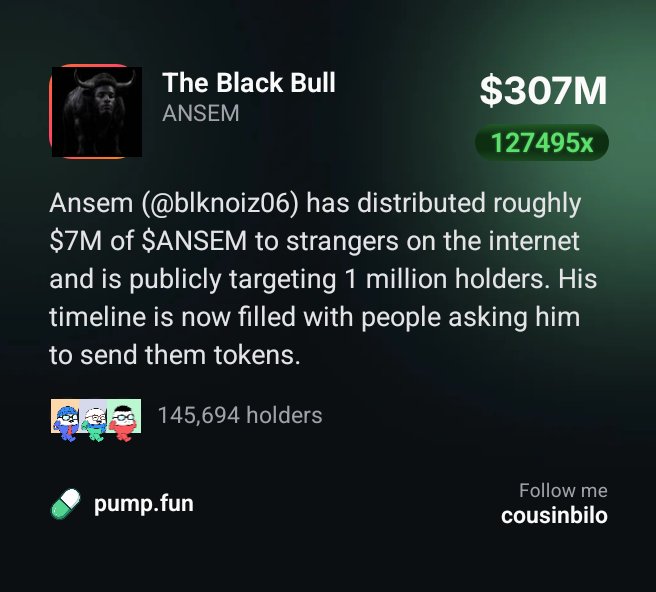 KORUPTCOIN's tweet photo. The Black Bull.... reminds me alot of the Black Pope that runs our shadow government
$ANSEM #BlackBull #ANSEM #KORUPT #KORUPTCOIN #memecoin 

Get both below on https://t.co/PnOA0egYWa today!!

https://t.co/00UhRSdILc

https://t.co/vkuOau5aZ7 https://t.co/3U16kBQiMv