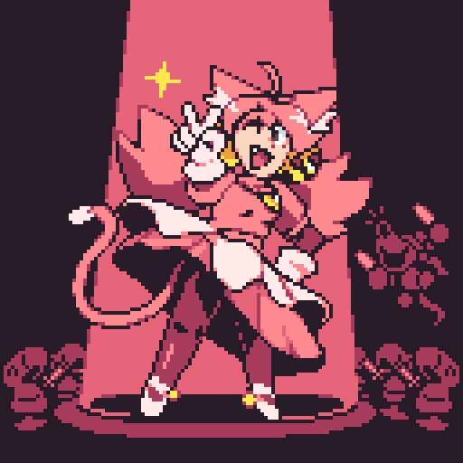 4AleJ1's tweet photo. I think enough time has passed to start posting chapter 5 stuff, soo...

GO MY MEW MEW KISSY CUTIELING(S)‼‼‼
#pixelart #deltarune5chapter #deltarunefanart https://t.co/nKlPbitAM8