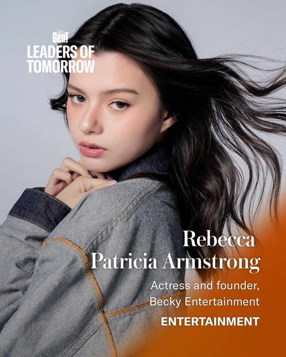 beckyentofc's tweet photo. Rebecca (Becky) Patricia Armstrong has been named one of Tatler Thailand’s Gen.T Leaders of Tomorrow 2026.

This recognition reflects Becky’s vision, creativity, and growing influence across entertainment, fashion, and entrepreneurship, with a commitment to creating meaningful stories that connect with audiences around the world.

#beckysangels #BeckyArmstrong
#BeckyEntertainment #TatlerThailand
#TatlerLeadership #TatlerGenT #LeadersOfTomorrow