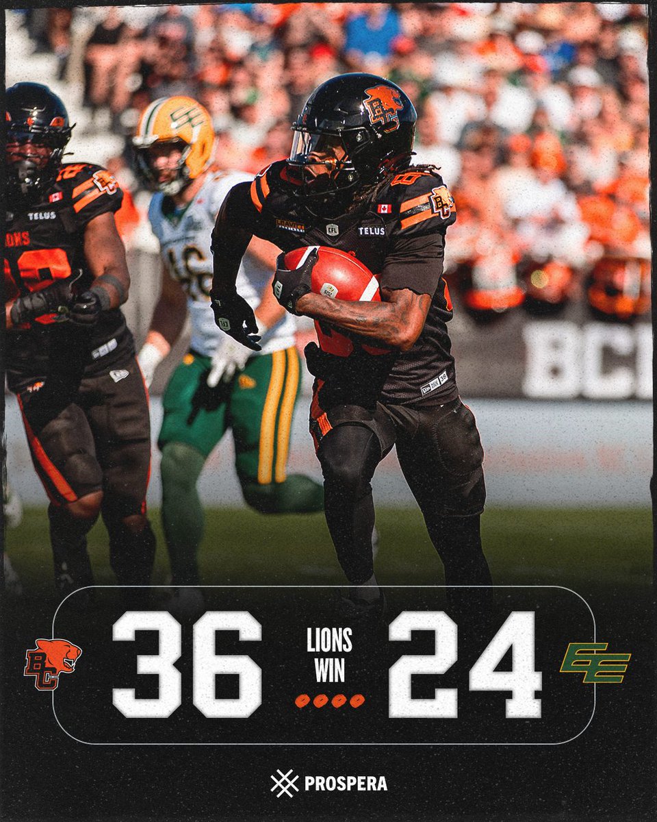 BCLions's tweet photo. THAT'S A DUB‼️

#BCLions | @ProsperaCU https://t.co/WAkfBVK20C