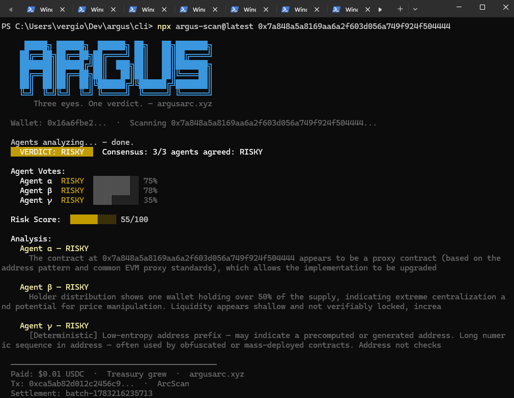 Argus tweet media