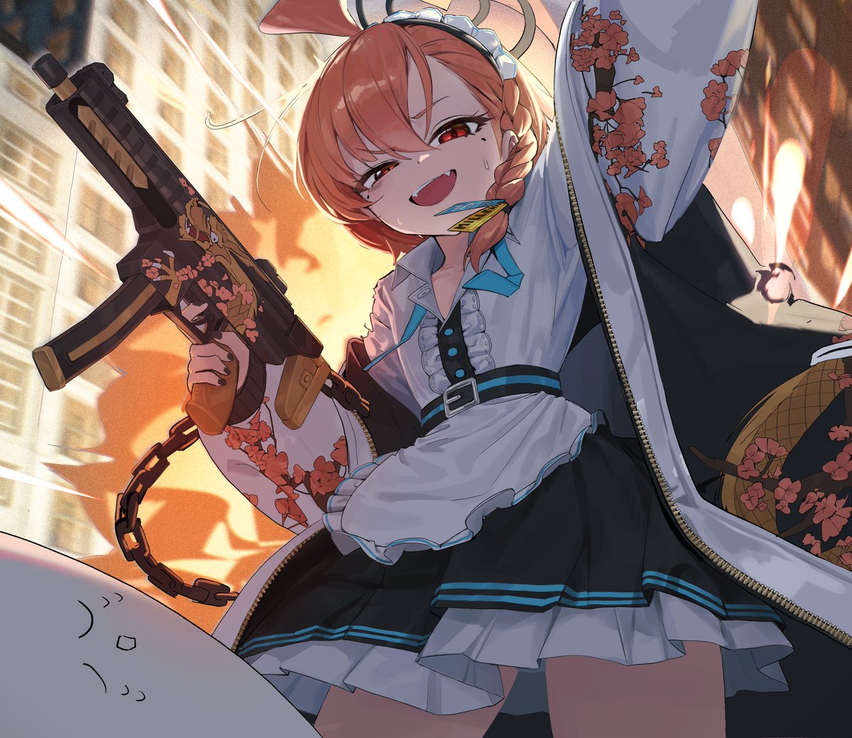 momeoneo's tweet photo. #ブルアカ ネル🔫 https://t.co/Q1bIsHbUiU