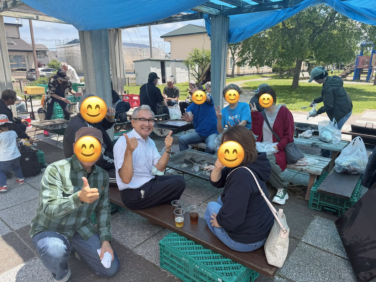 onoderamasaru's tweet photo. 今は釧路で仲間と焼肉中！
超盛り上がる〜ーー(● ˃̶͈̀ロ˂̶͈́)੭ꠥ⁾⁾！ https://t.co/J8pS2haiuD