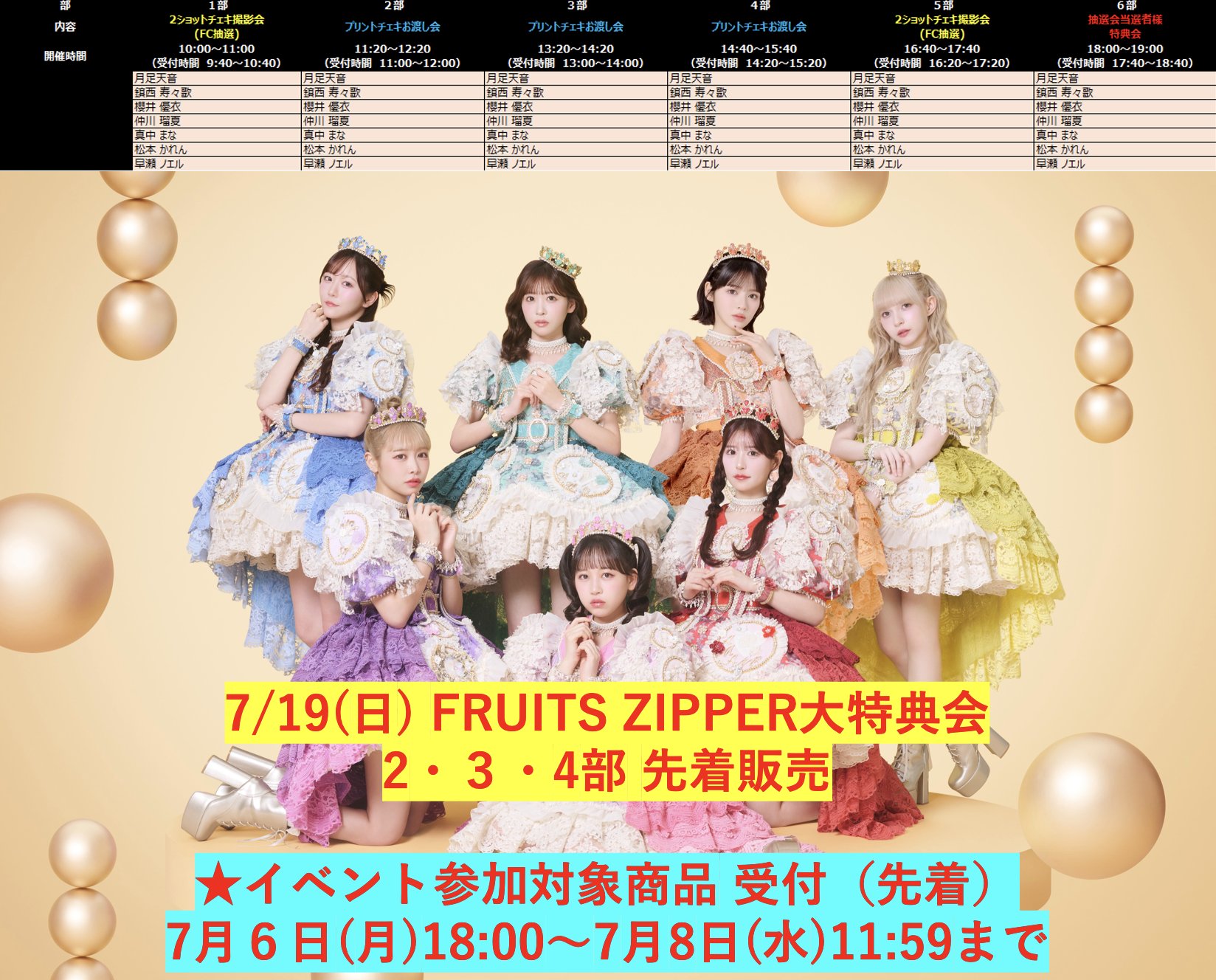 FRUITS ZIPPER【Official】 on X: 