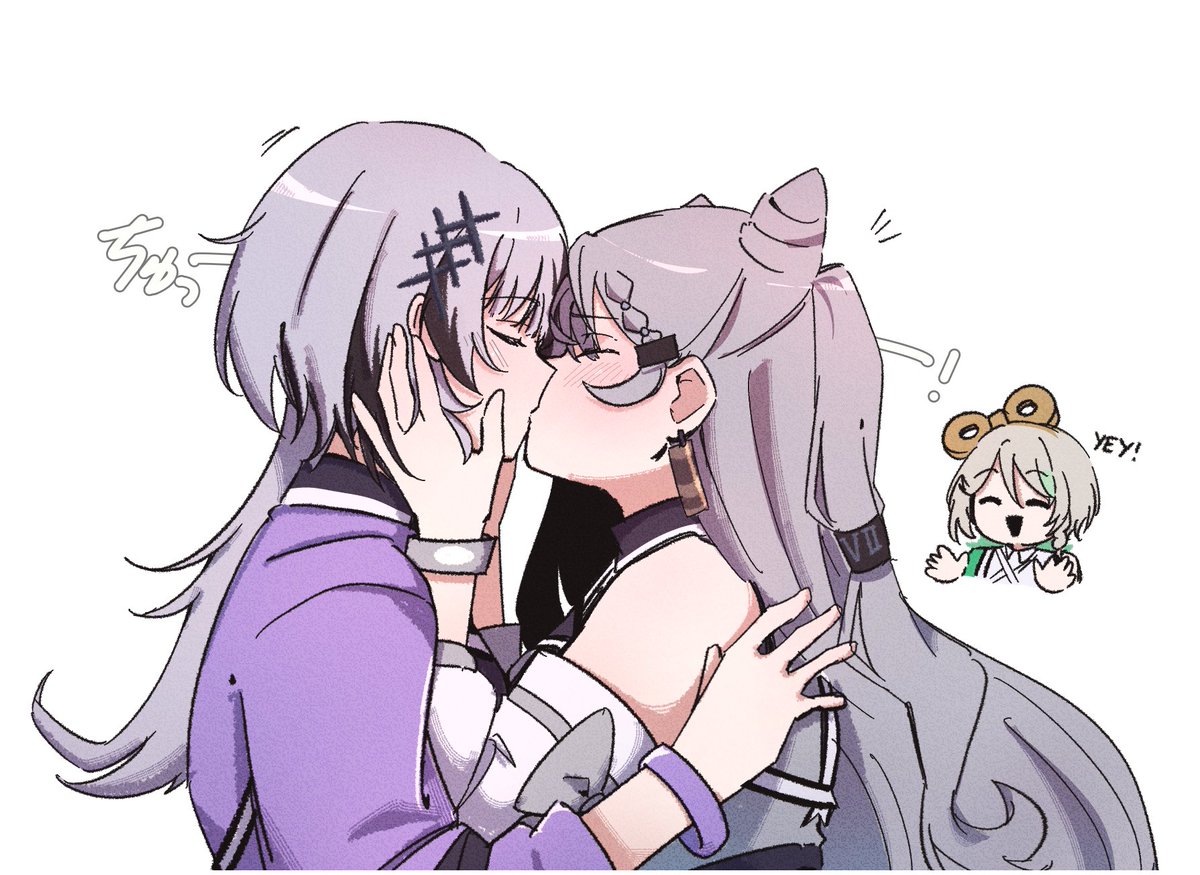 Meyshi29's tweet photo. GAYSCALE KISS
#Zetacrylic #ShiorinSketch https://t.co/4q4zYia0D4