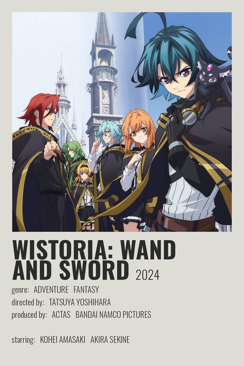 celotehbaim's tweet photo. Anime Wistoria: Wand and Sword ini bikin nagih. Selalu dar der dor makin ke ujung dgn tarung sihirnya. Di season 1 ini dikenalin dgn bbrp karakter yg pasti akan punya andil besar dlm jalan mereka melawan penjajah langit dan juga penyihir dr dlm kubah. Bny misteri yg masih buram. https://t.co/MveycVMeY1
