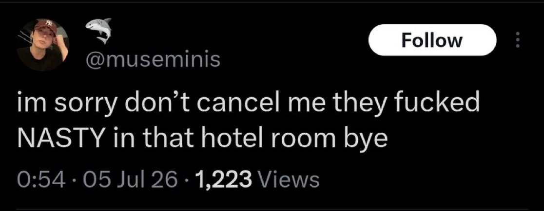 vocalistvisuals's tweet photo. “fvcked n@sty” when jimbo is prolly 10ft deep feet deep inside daeuns pvssy in that hotel room as we speak https://t.co/UD4WczdX8o