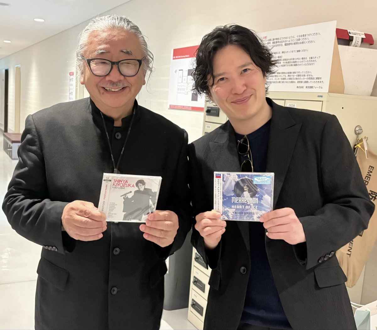 UematsuNobuo's tweet photo. 清塚さんと交換っこ。 https://t.co/XkMbR201PP