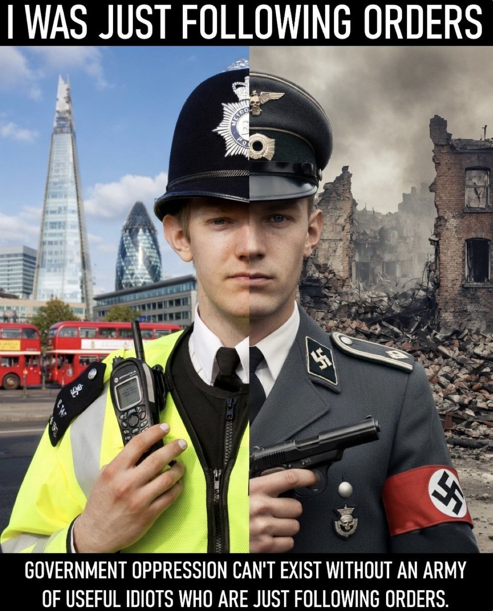 hrkbenowen's tweet photo. The UK is becoming Nazi Germany. https://t.co/6ur2m8PaiX