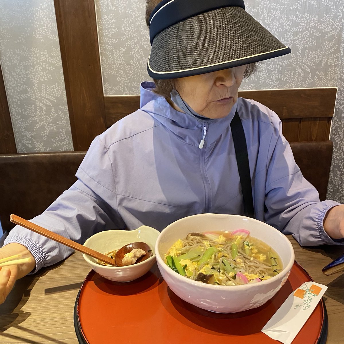 tomico1949's tweet photo. 五目きしめん（そば変更）
#サガミ #Sagami https://t.co/eic5bCYqdg