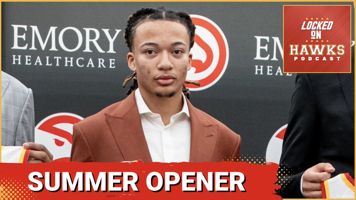 LockedOnHawks's tweet photo. New podcast!
Episode 2278: Hawks drop Summer League opener in overtime thriller
#TrueToAtlanta
🎧 Apple: https://t.co/7mRyst7m2e
🎧 YouTube: https://t.co/eZpNCLe1dj
🎧 Spotify: https://t.co/VR83HtZSEu https://t.co/luoIsVZZkm