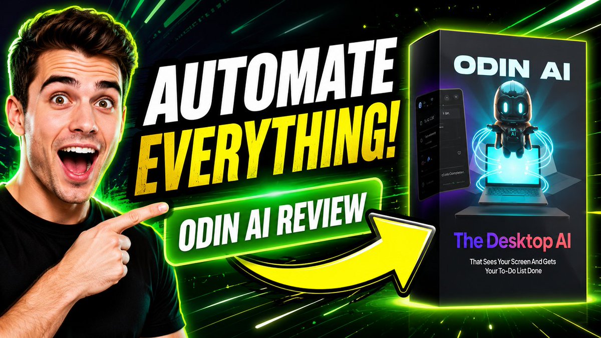 buyquickbooks's tweet photo. Odin AI Review –  Can This AI Agent Army Replace Your Daily Work? https://t.co/JS9vb4ulcV via @YouTube https://t.co/NGaug3V9yX