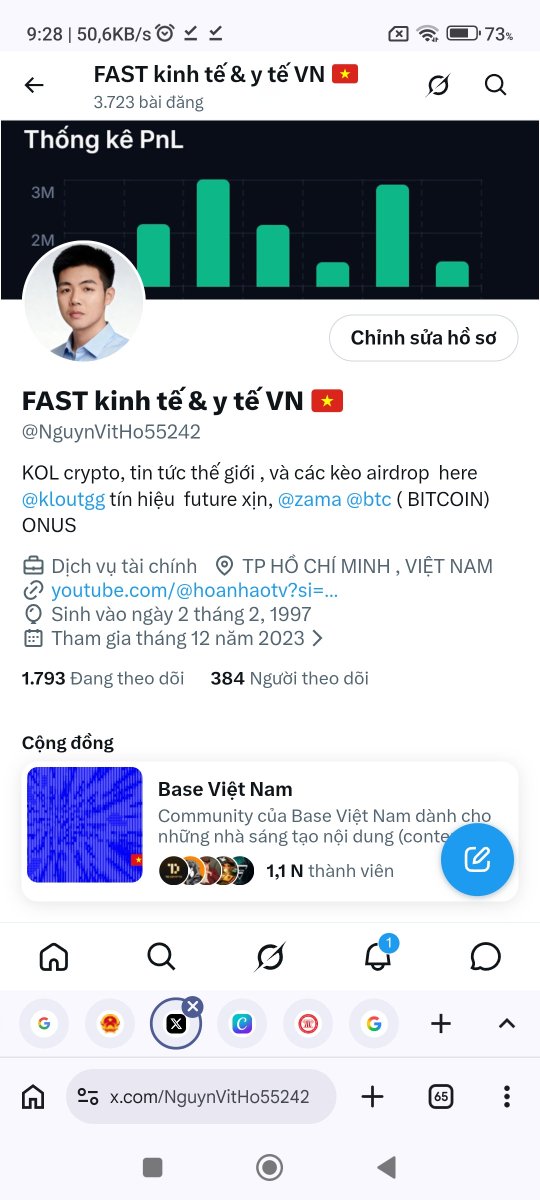 NguynVitHo55242's tweet photo. Vlog build x ngày thứ hai
Đã đạt 384 người theo dõi còn cách mục tiêu 390 6 người theo dõi
Cuối tuần rồi anh em mình chill thôi mặc kệ ngoài kia người ta dính phốt
#drama #bitc https://t.co/wIr62xHdhg